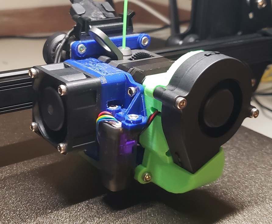 Ender 3 S1 Sprite 4020 Fan Mod