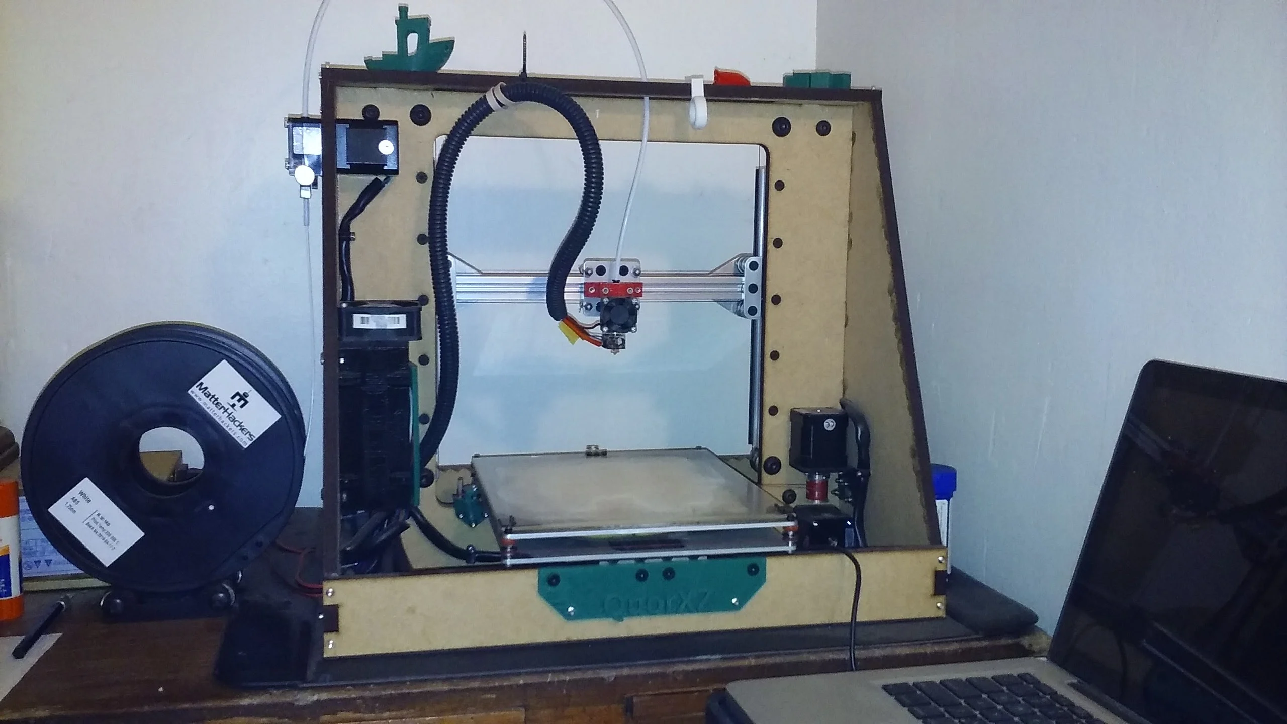 QuorXZ: A String-driven, Core XZ 3D Printer