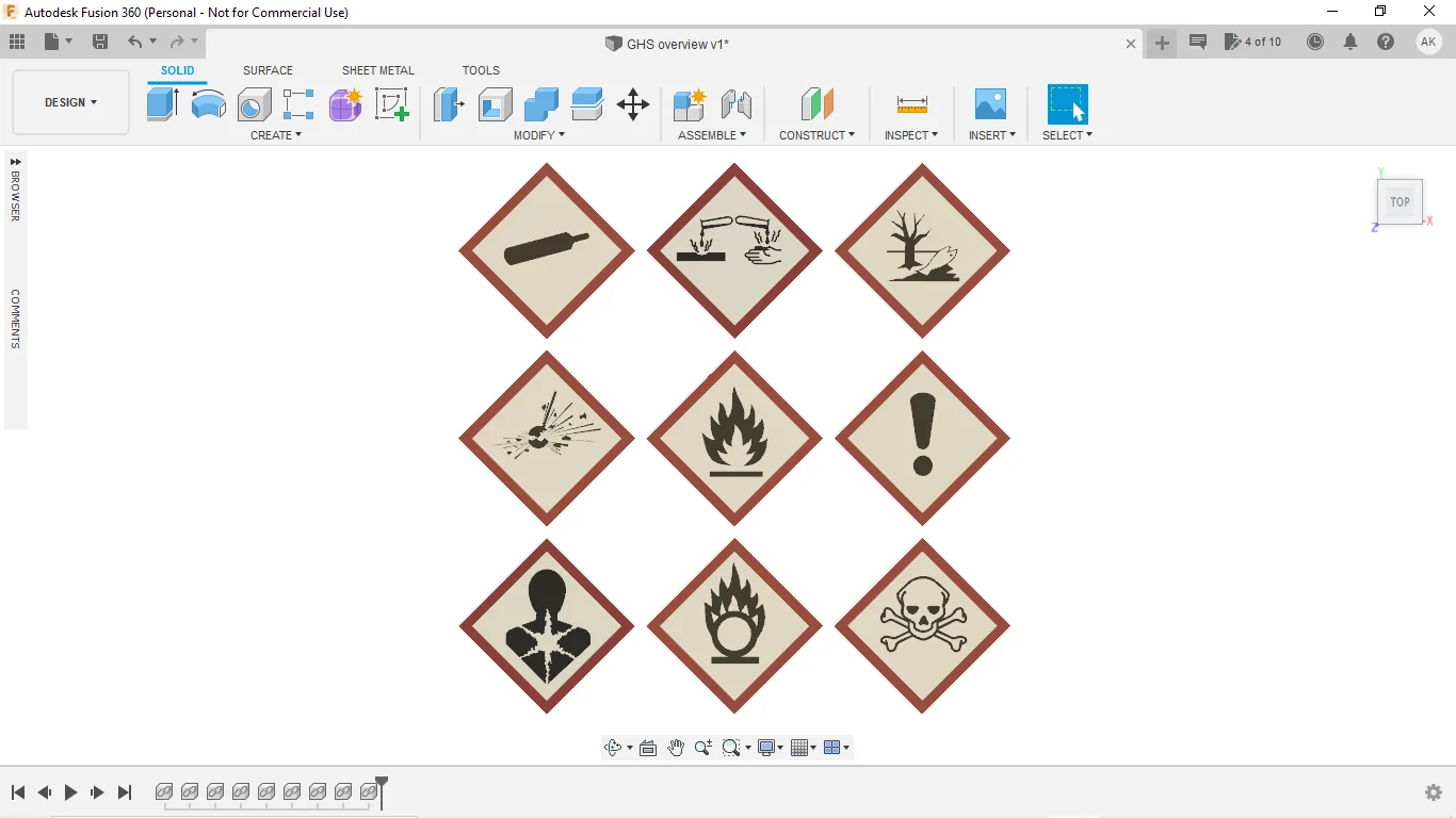 GHS Hazard Symbols