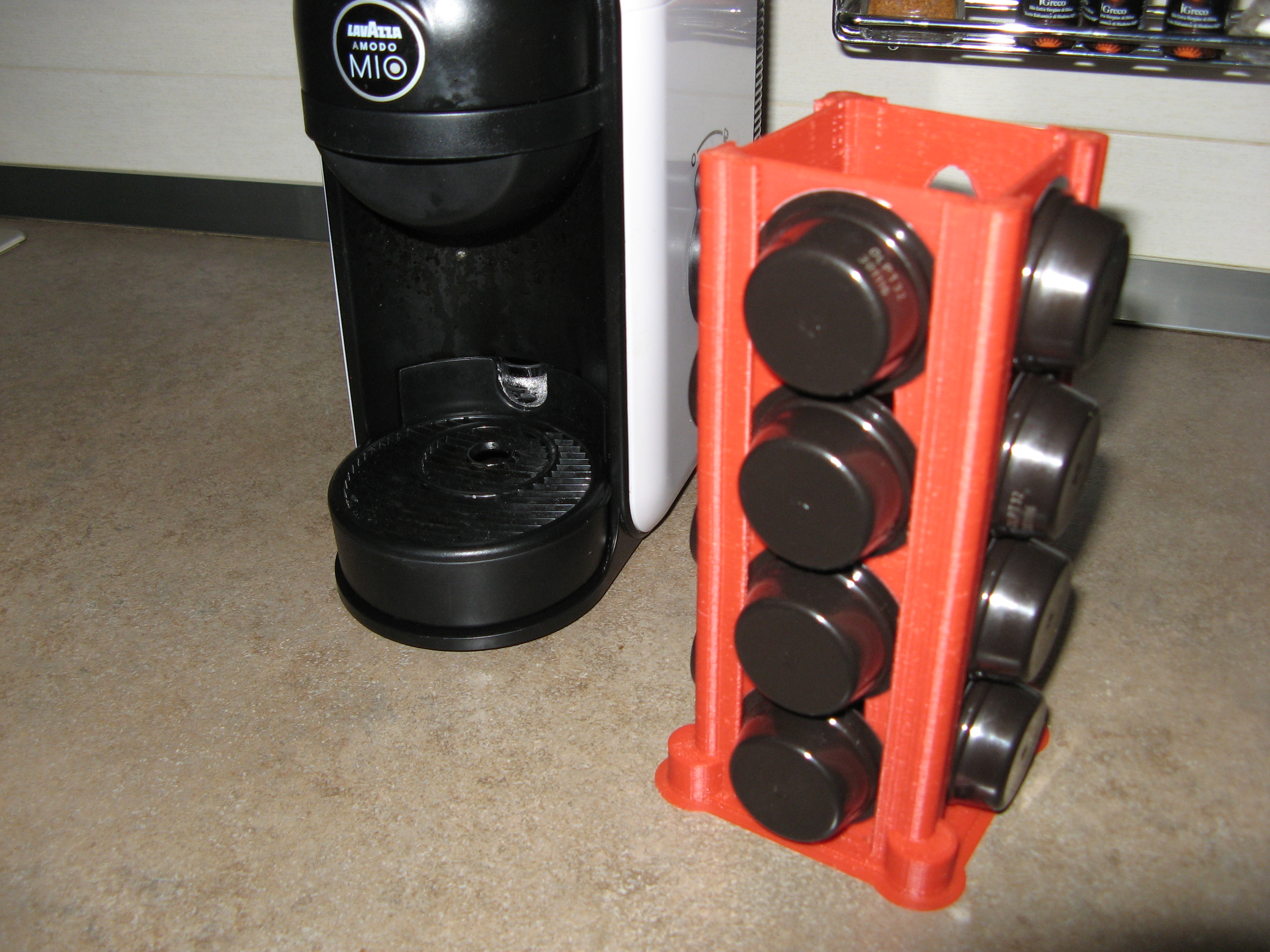 Lavazza "A modo mio" coffee capsule holder