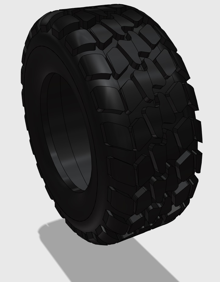 SUV tire for DIY RC
