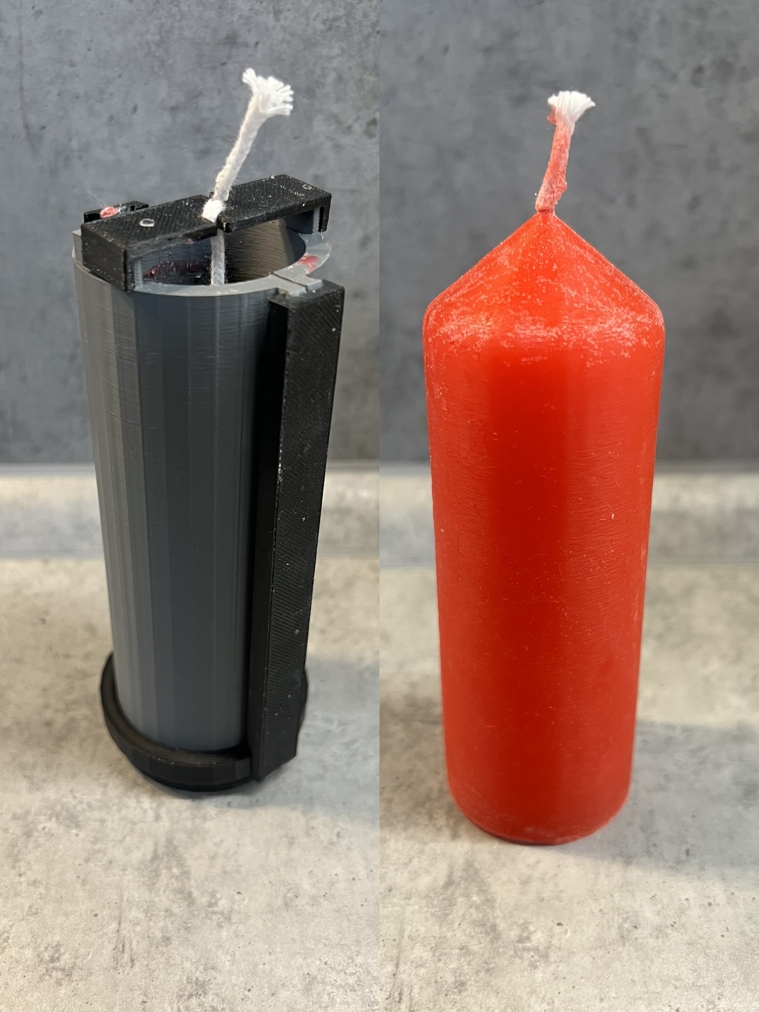 Candle mold
