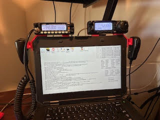 Yaesu and Alinco Mounts for Dell Latitide 5440 Rugged Extreme