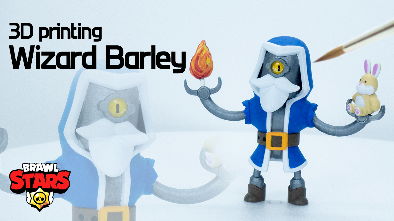 Brawl Stars Wizard Barley // 브롤 스타즈 마법사 발리