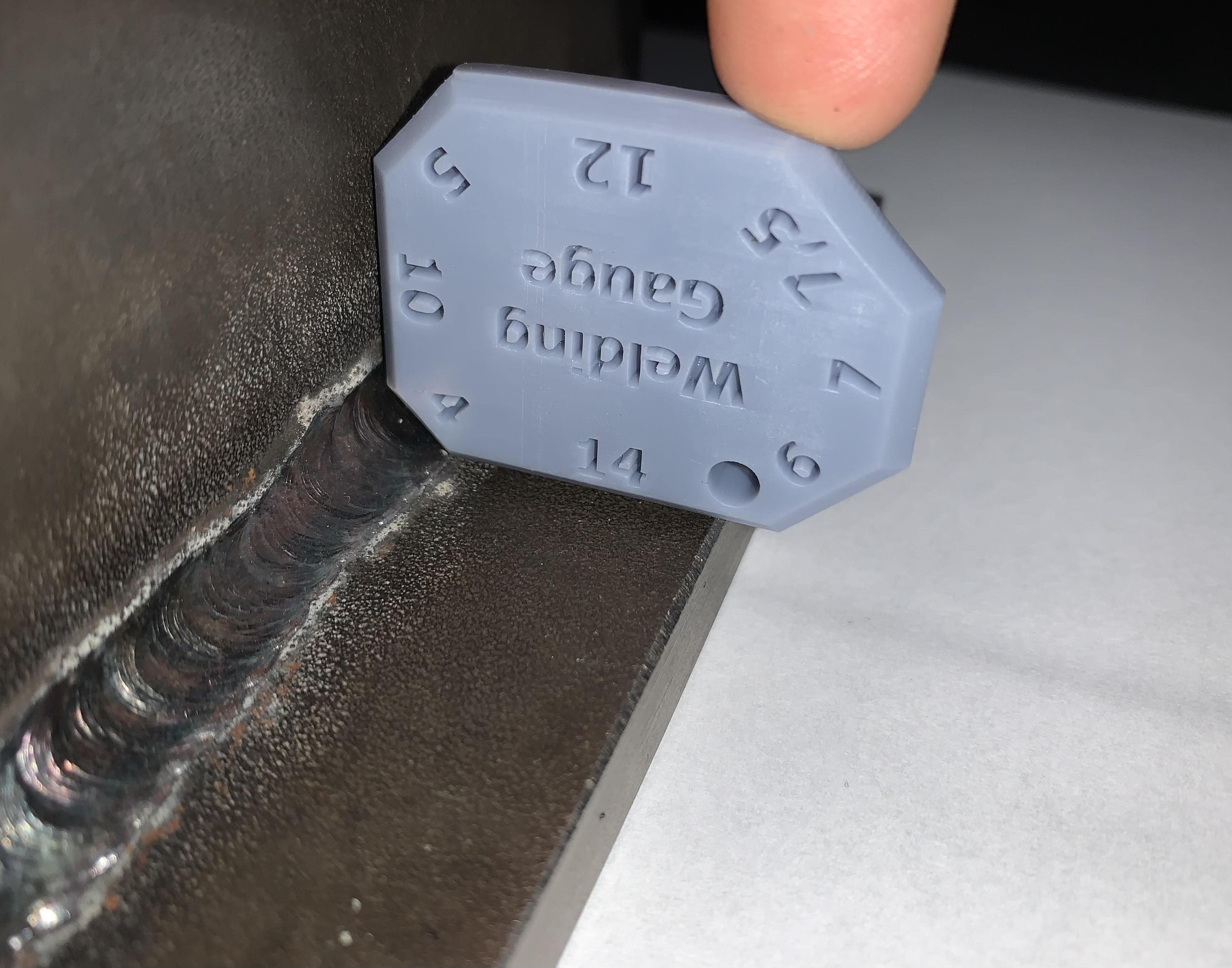 Pocket Fillet Weld Gauge