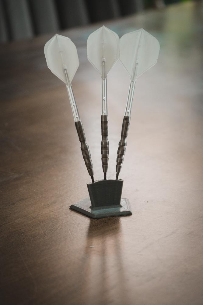 Tabletop Dart stand - steeldart