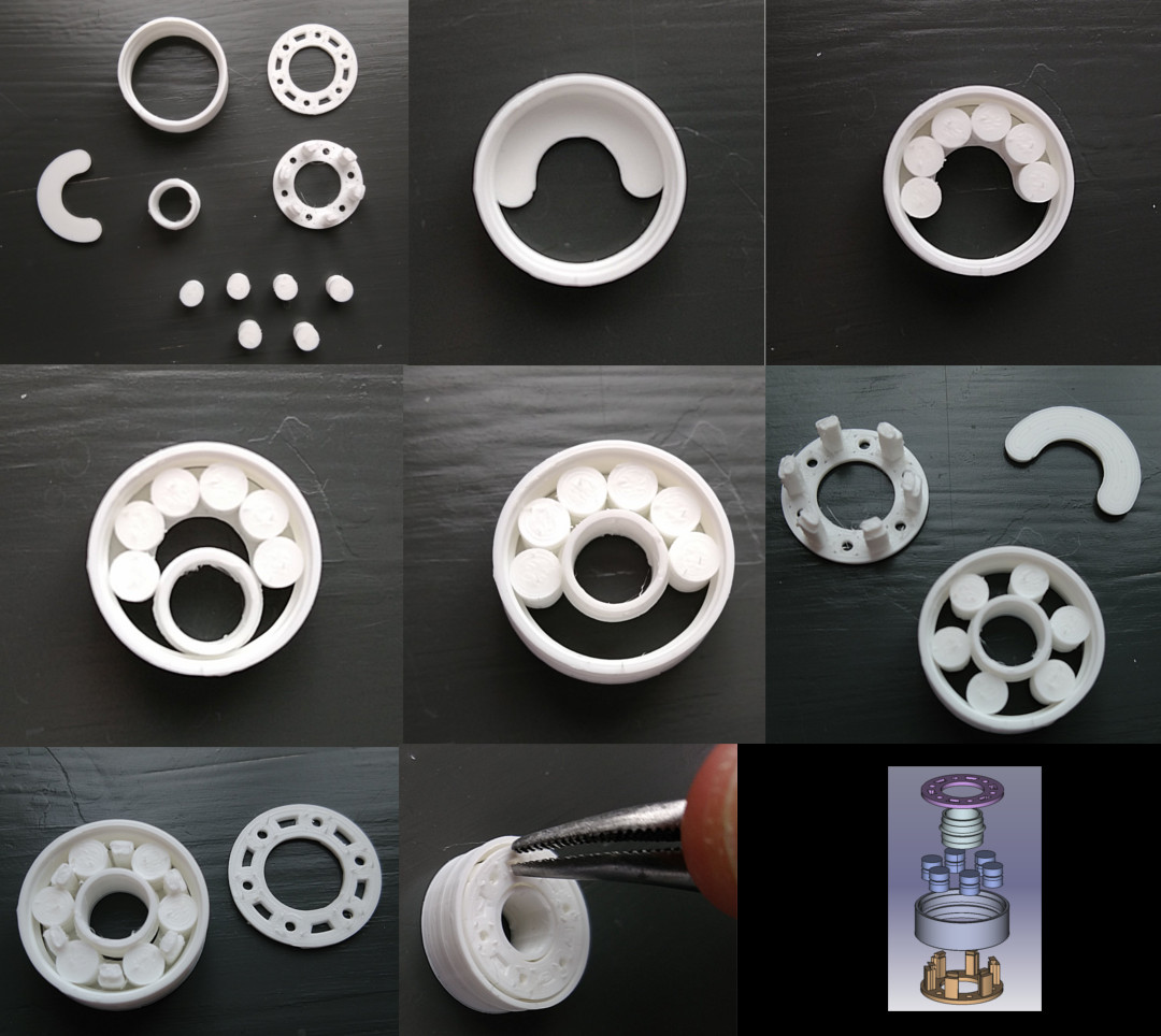 608 bearing (parametric, roller)