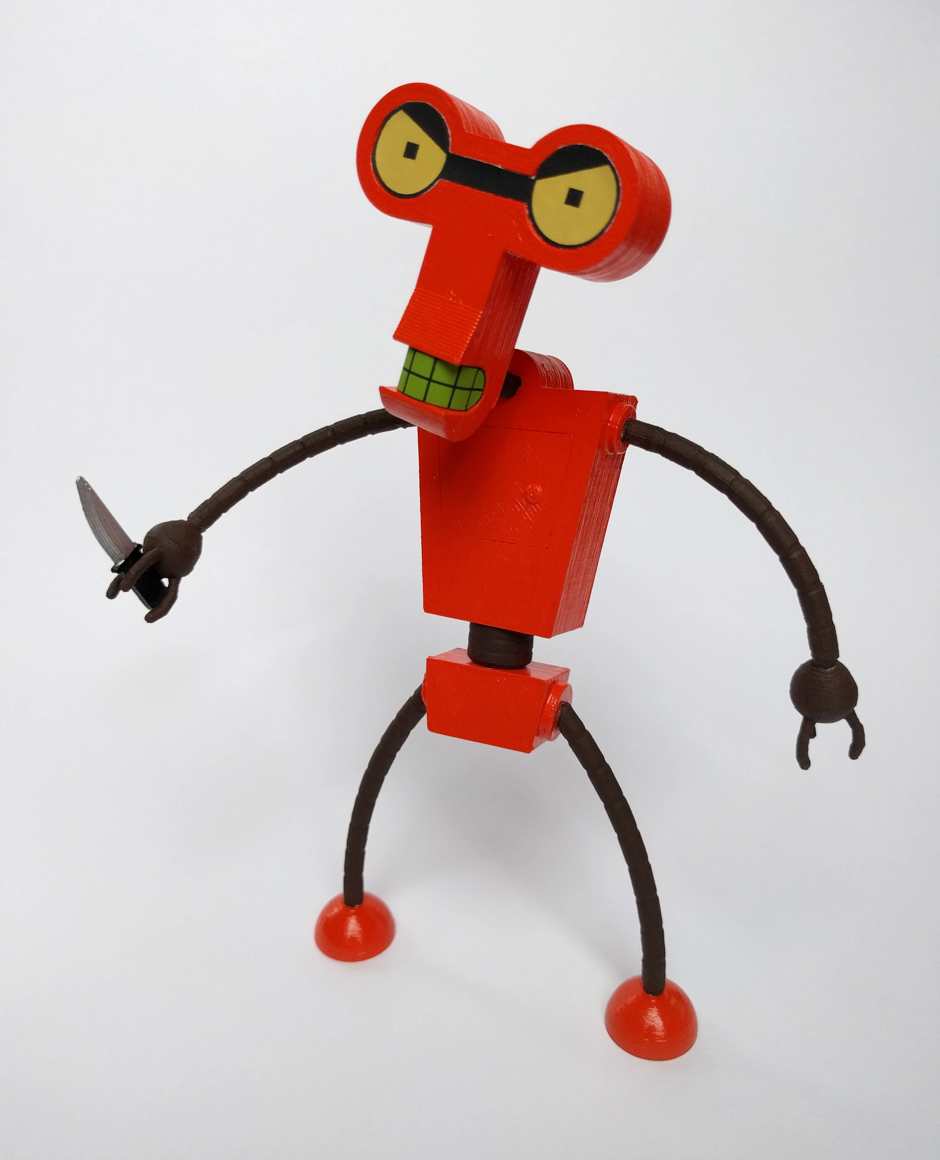Futurama Roberto - Buildable Model