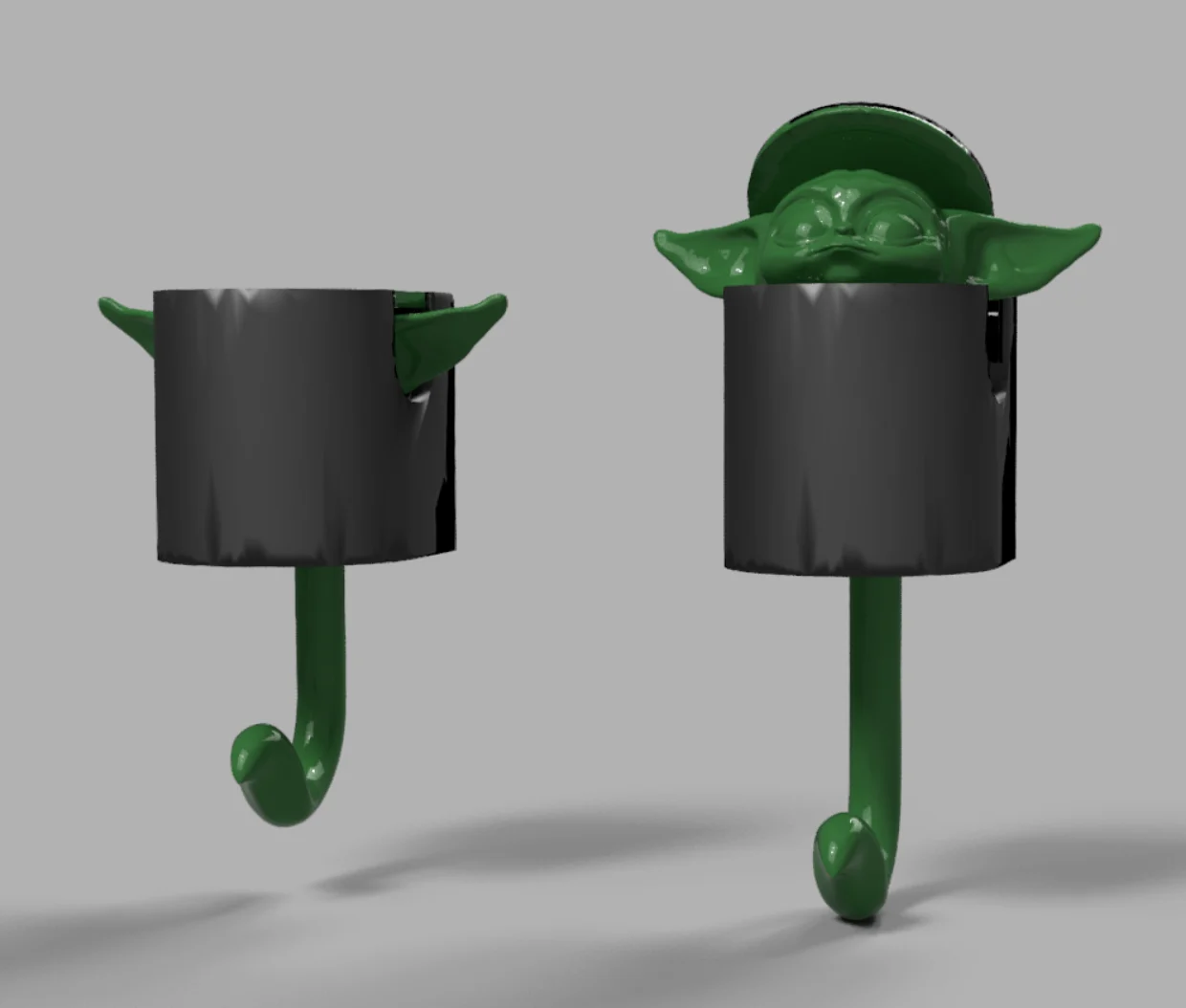 Pop Up Baby Yoda Hook, vader ,r2d2, c3p0, trooper, boba added