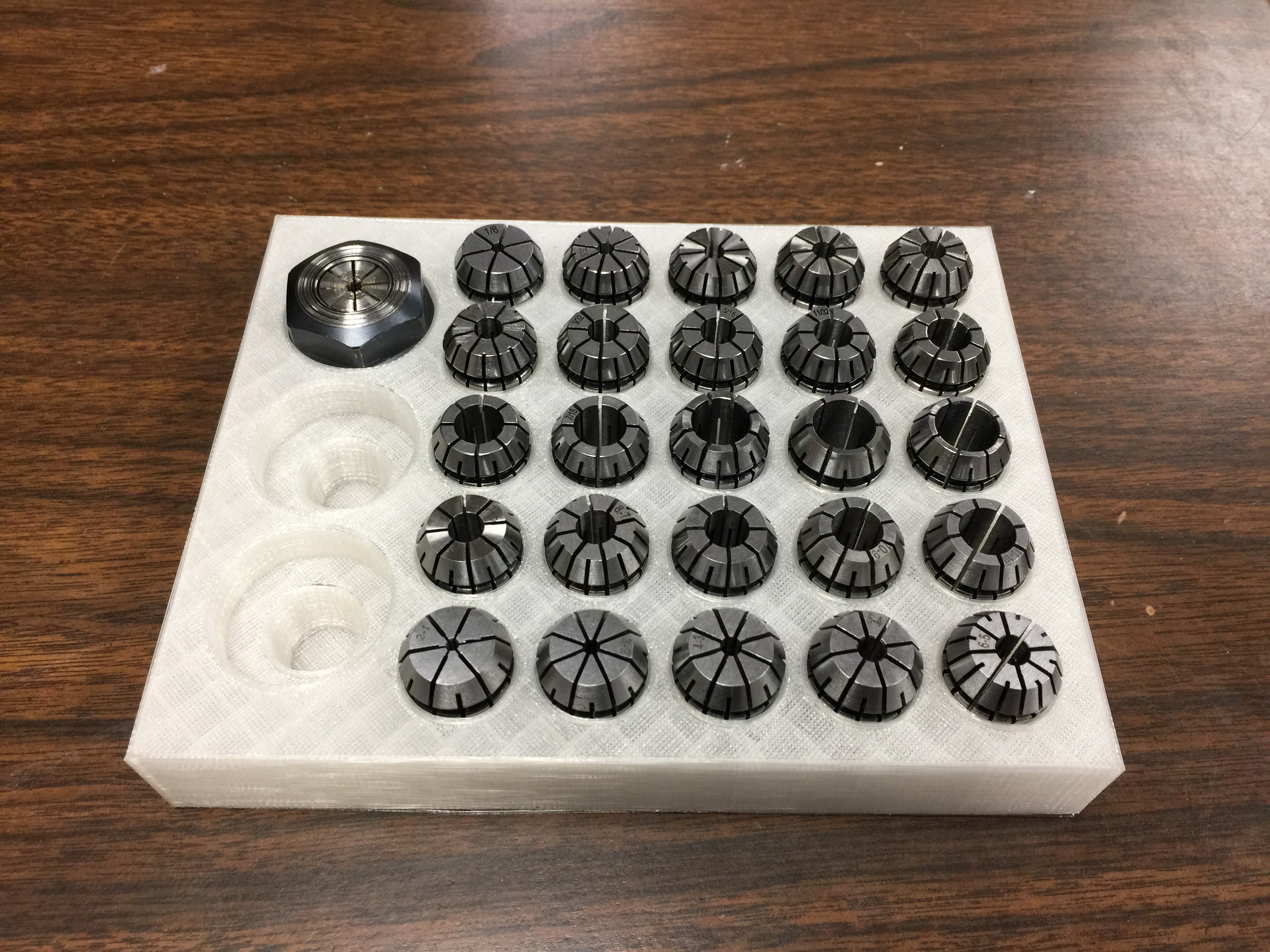 ER20 COLLET TRAY