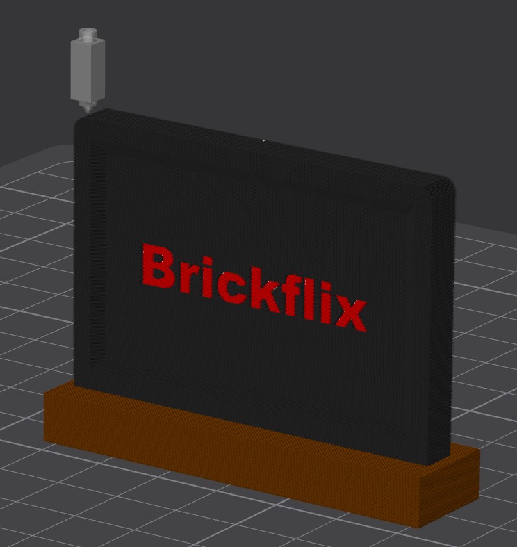 1x4 TV for Stud-Based Blocks - 1x4 Fernseher für Klemmbausteine