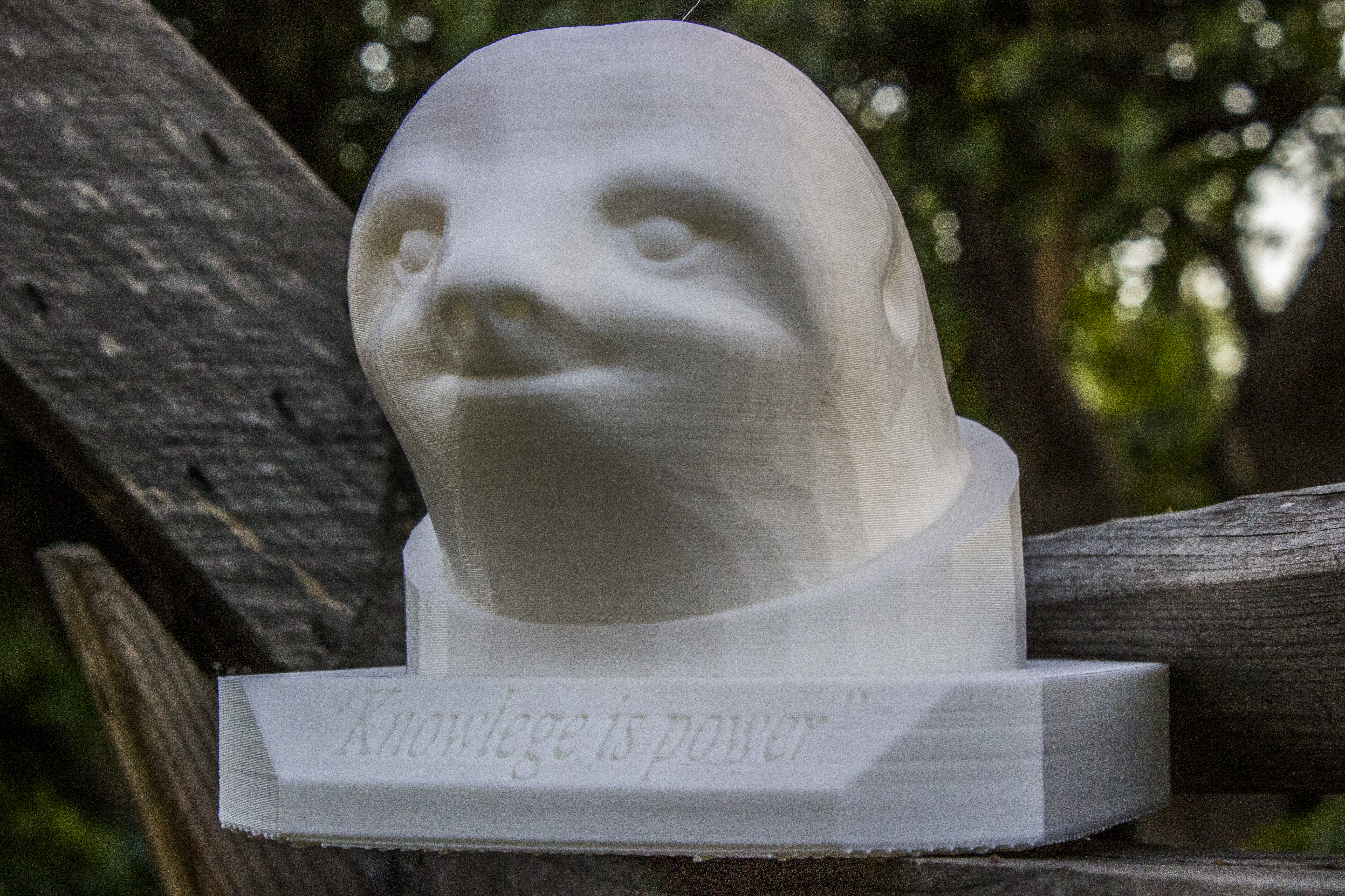 "Knowlege is power" - Astro Sloth