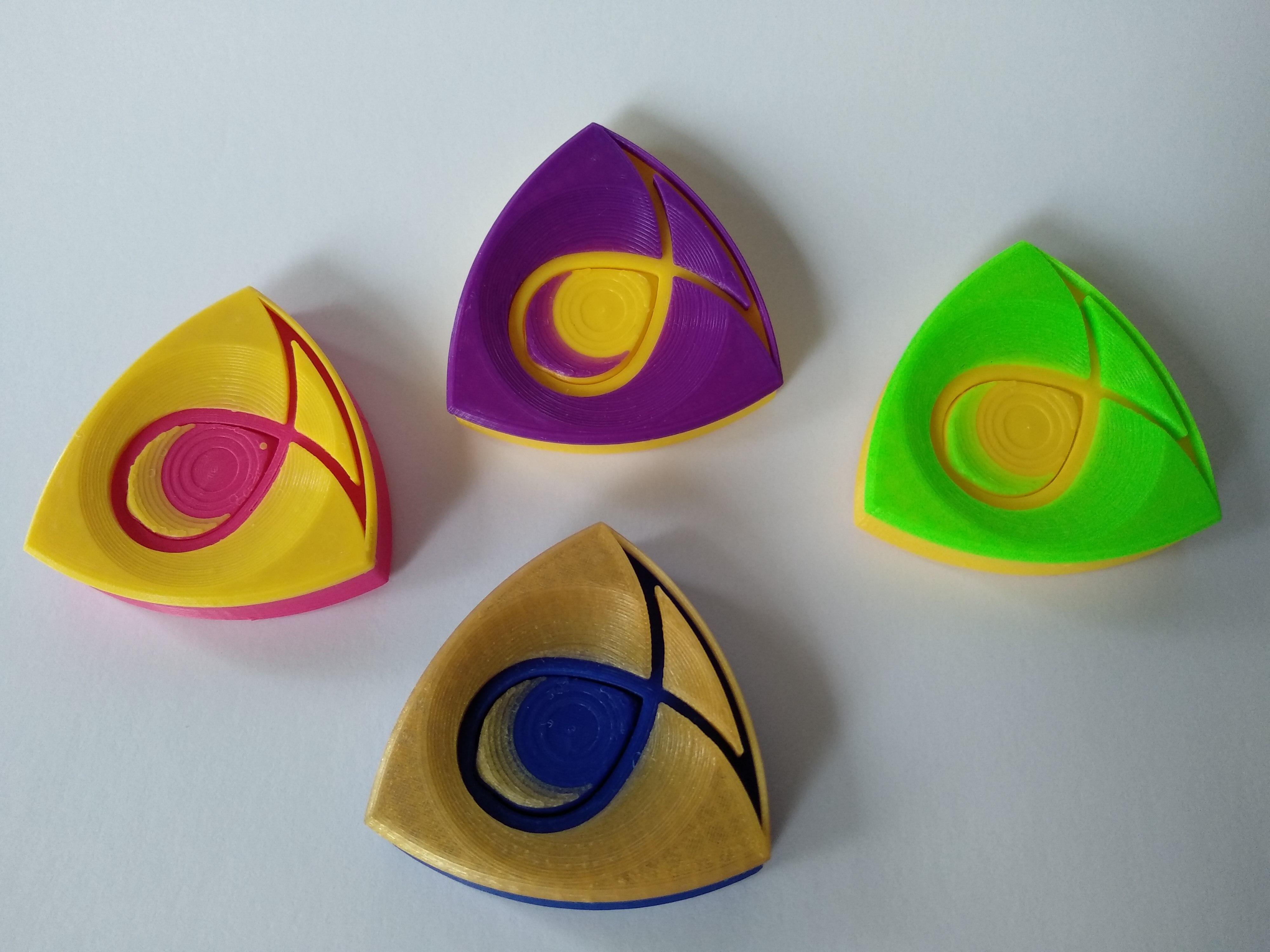 My Reuleaux triangle fidget MakerCoin