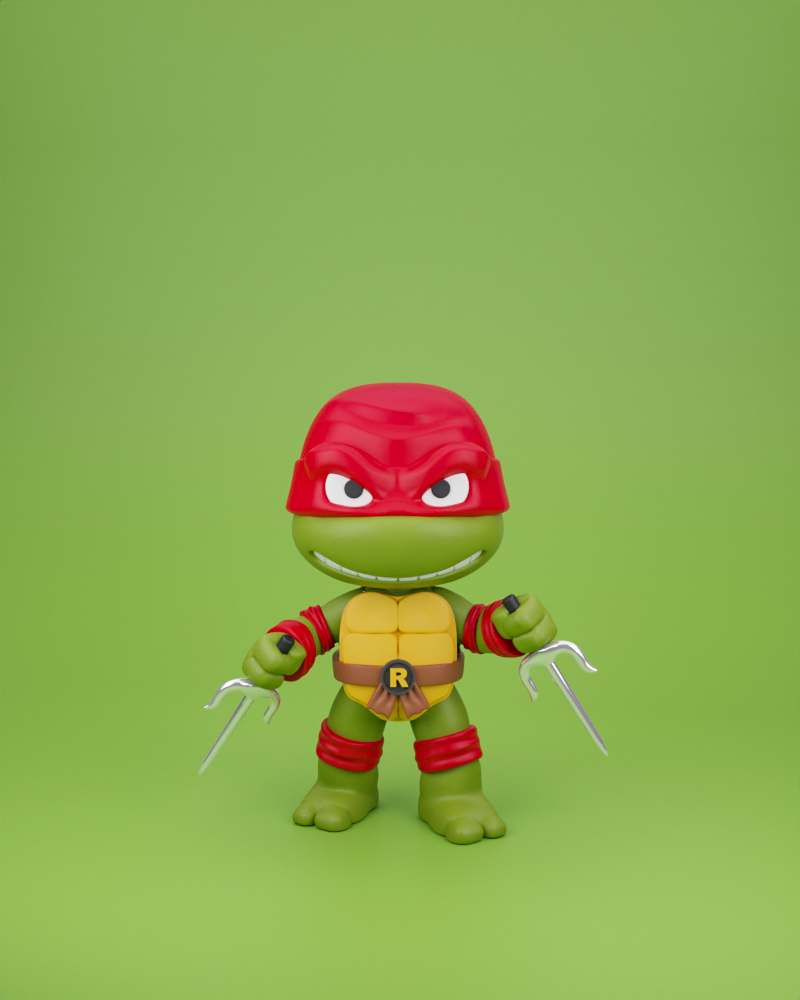 CHIBIT 075 : RAFAEL (TMNT)