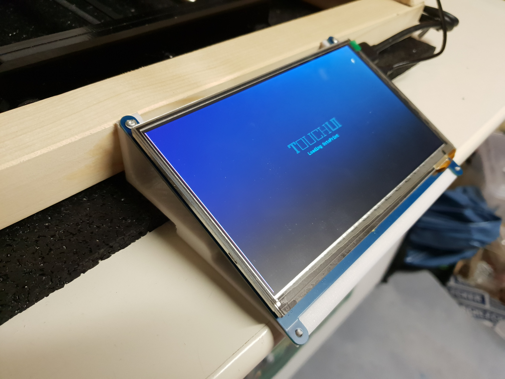 7" Touchdisplay Stand Waveshare with On/Off switch