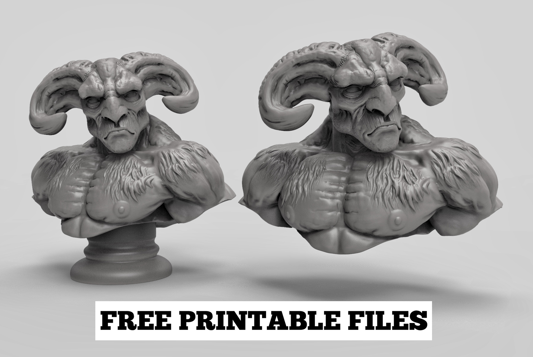 Beastman bust