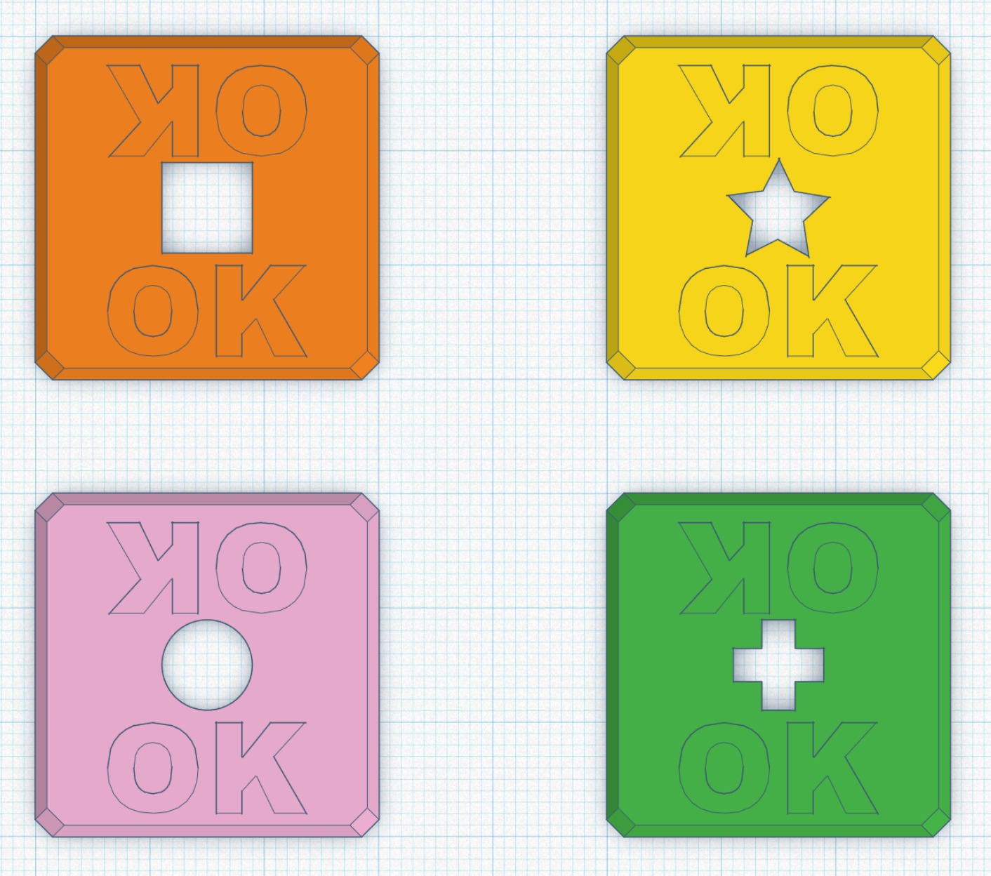 OK Play (Cinco Linko) for the Color Blind
