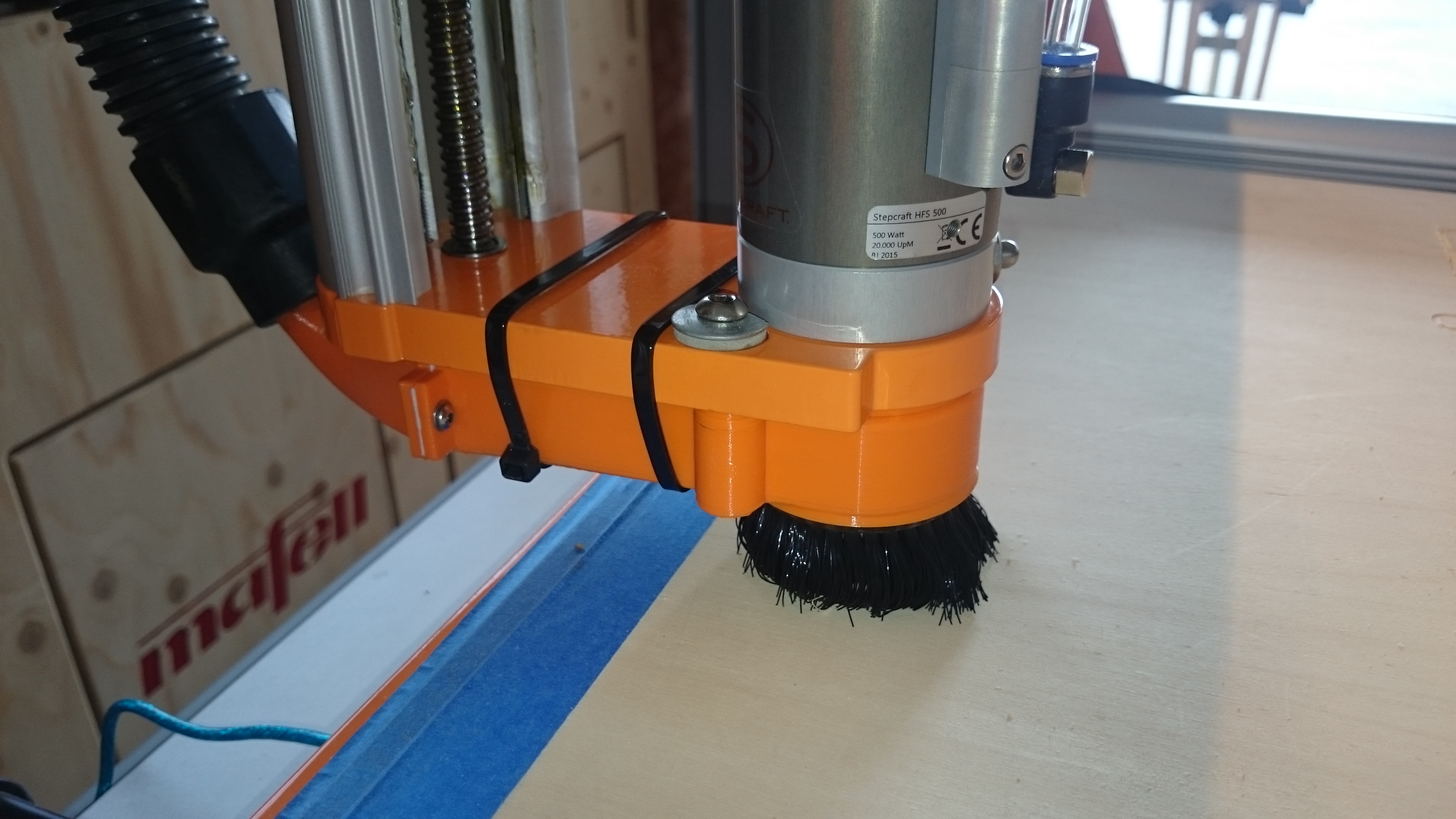 Stepcraft Dust extraction