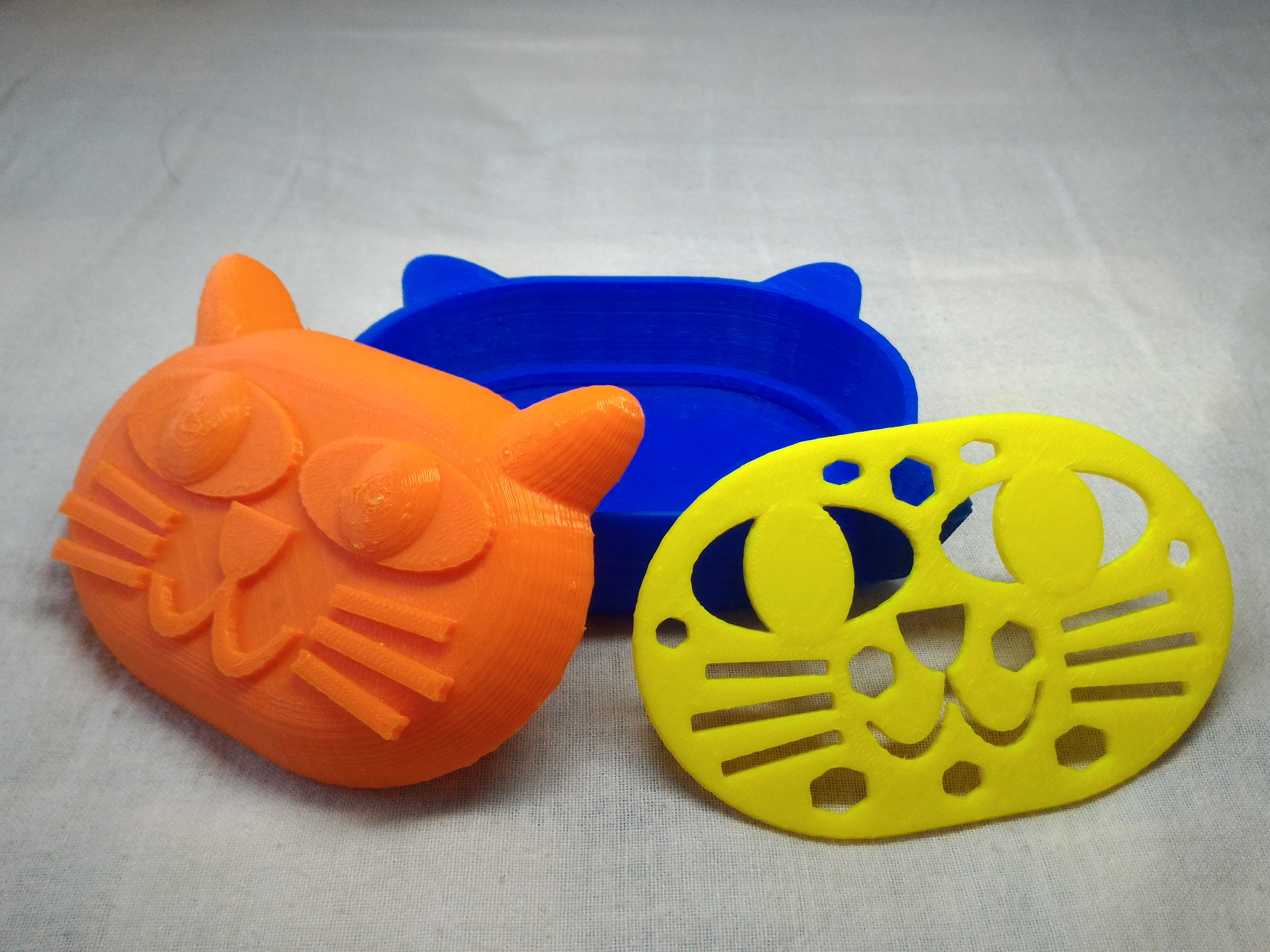 New Cat Soap Holder with Cover(喵喵附蓋肥皂盒)