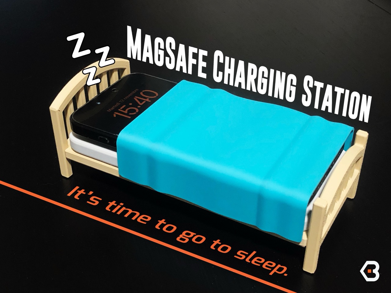 MagSafe Charging Station – Put Your Phone to Sleep in Style!