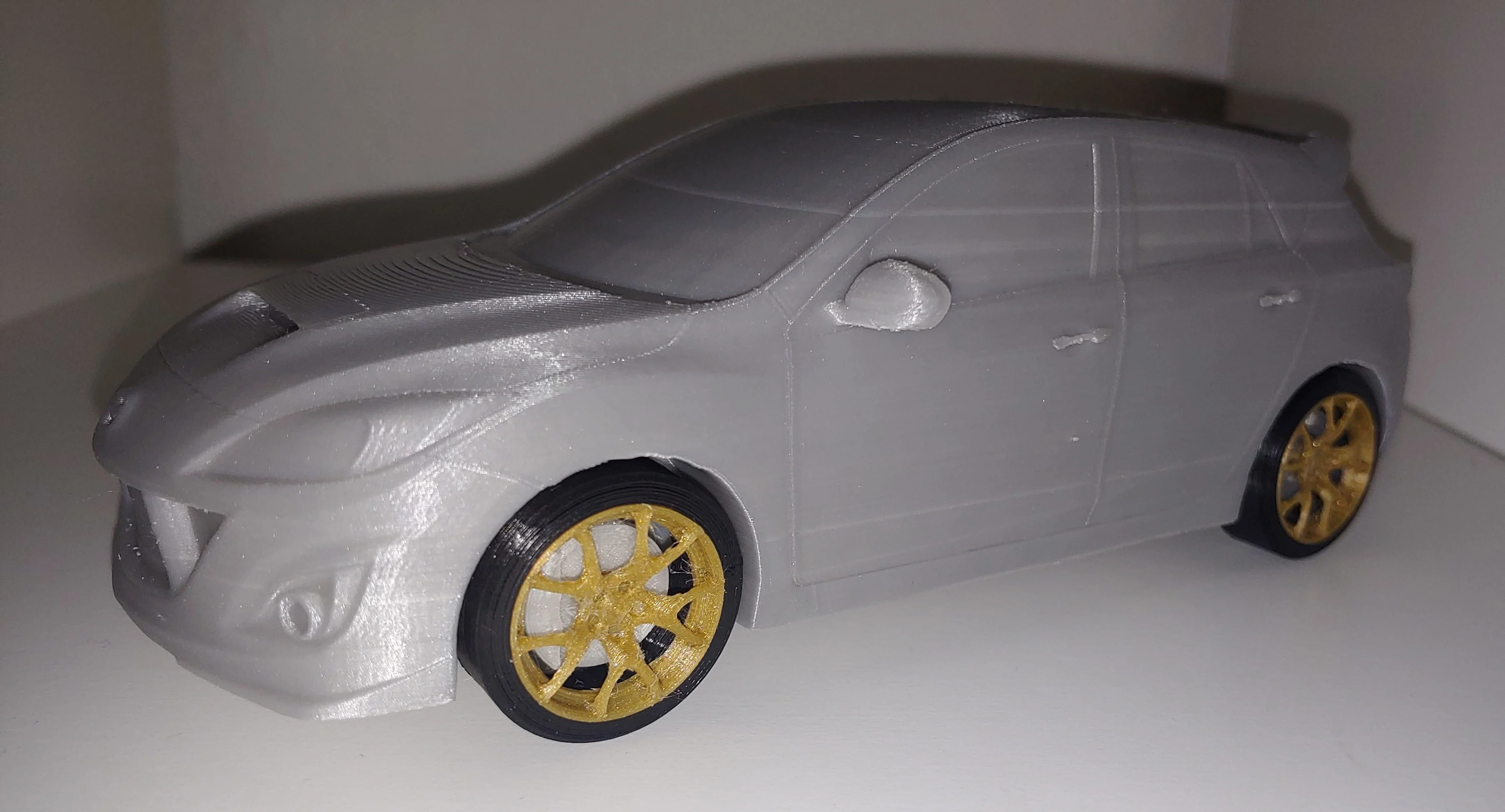 2nd Gen Mazda 3 MPS / Mazdaspeed 3 Model with wheels
