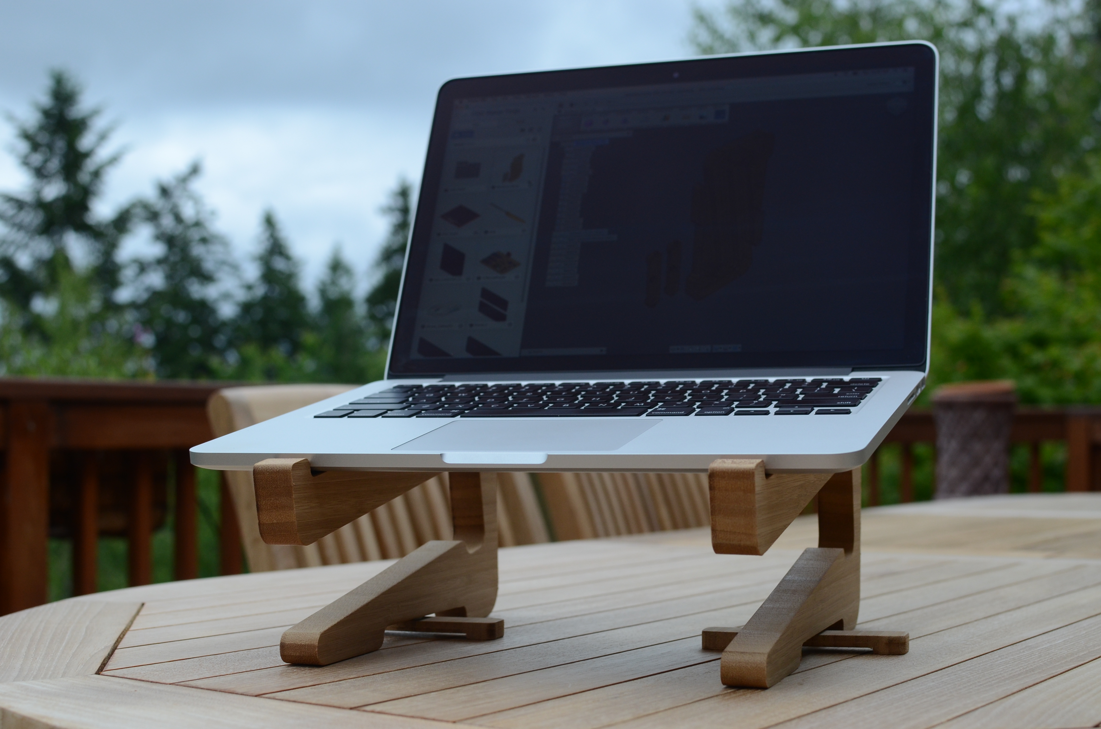 Ergonomic Stand for Macbook (Laptop) CNC/Cutting Tool-Path