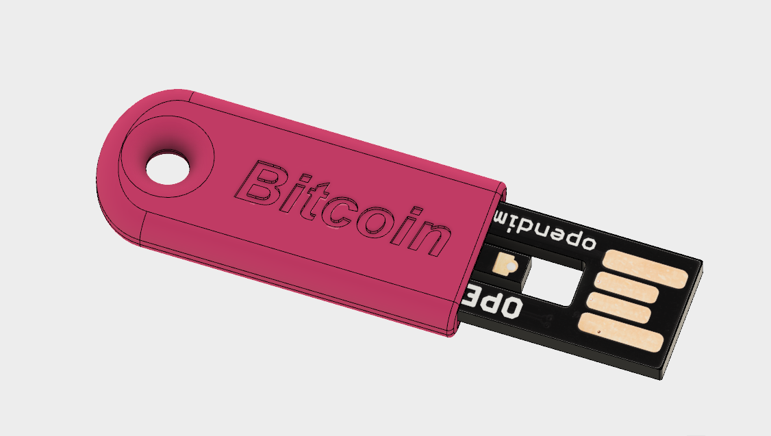 Opendime Bitcoin USB key holder