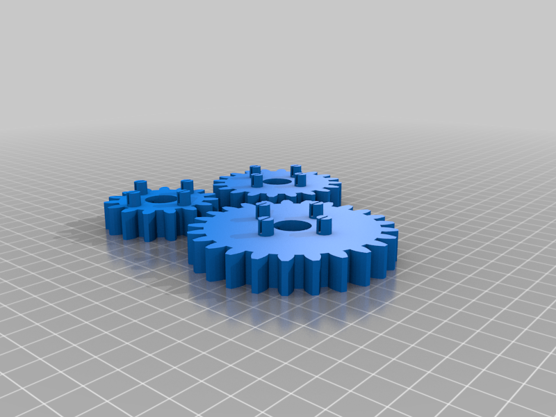 Refrigerator Magnet Gear Spinners