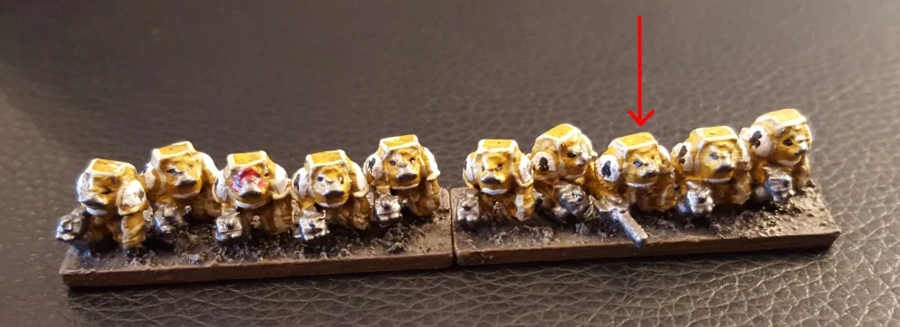Epic Scale - Enhanced Humans - Heavy Infantry with Cannon