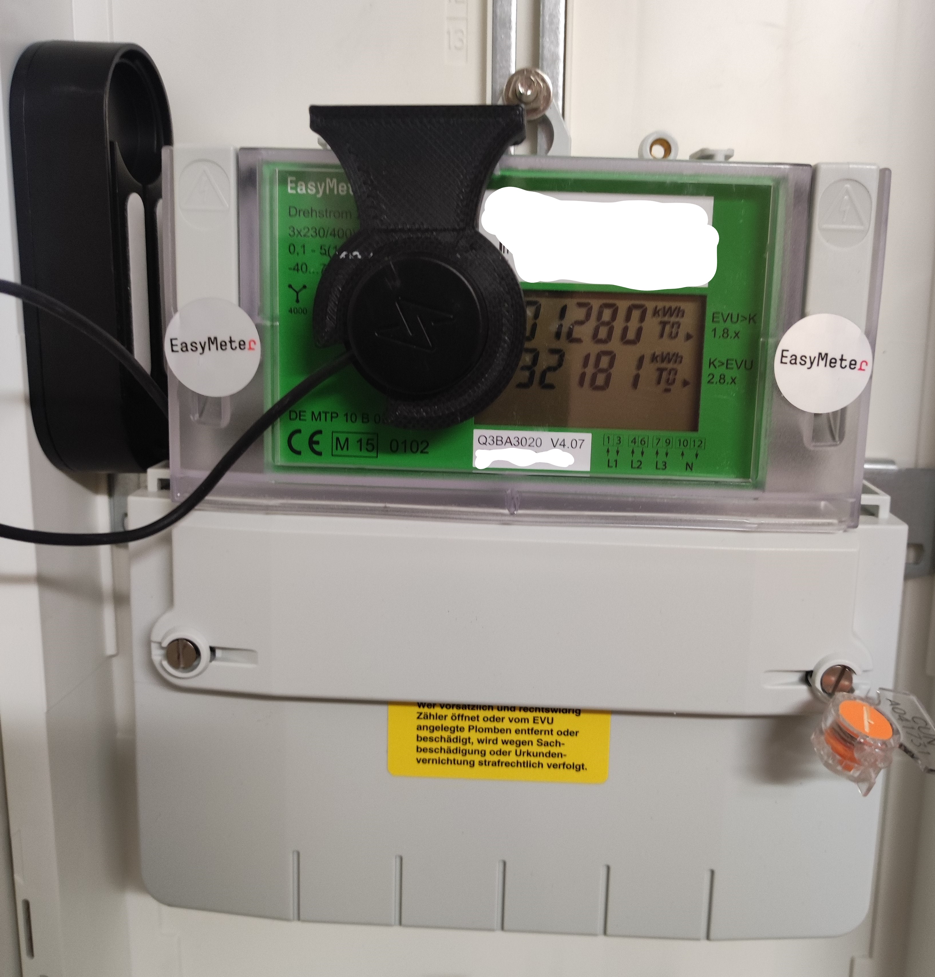 Tibber Pulsefixierung für EasyMeter Q3B