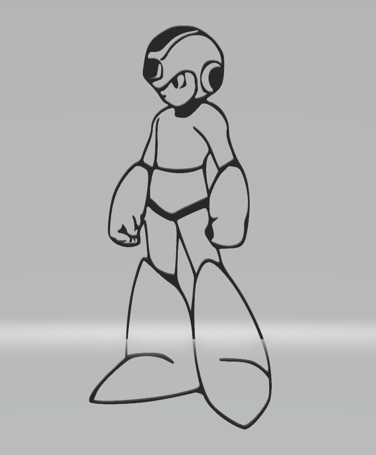 MEGAMAN X / ROCKMAN X - 2D Wall Art
