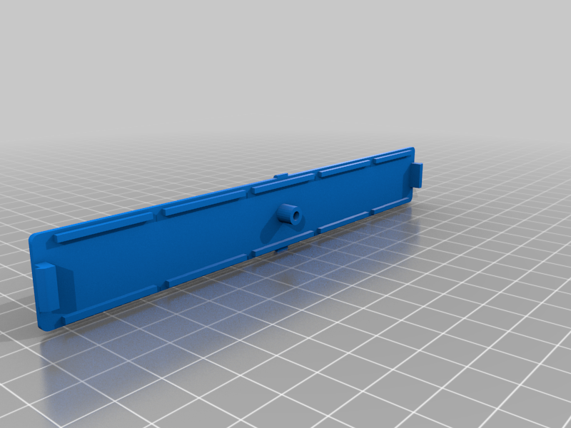 Workzone tray writeable label plate