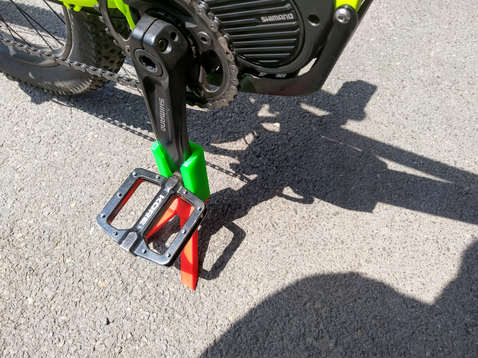 MTB Bike stand - foldable/disassembled