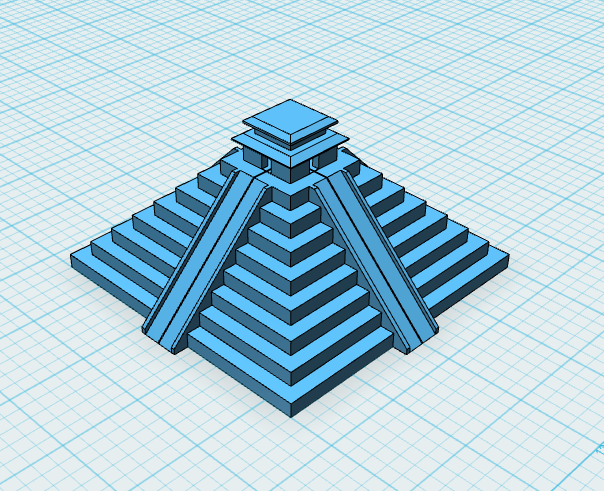 Aztec pyramid