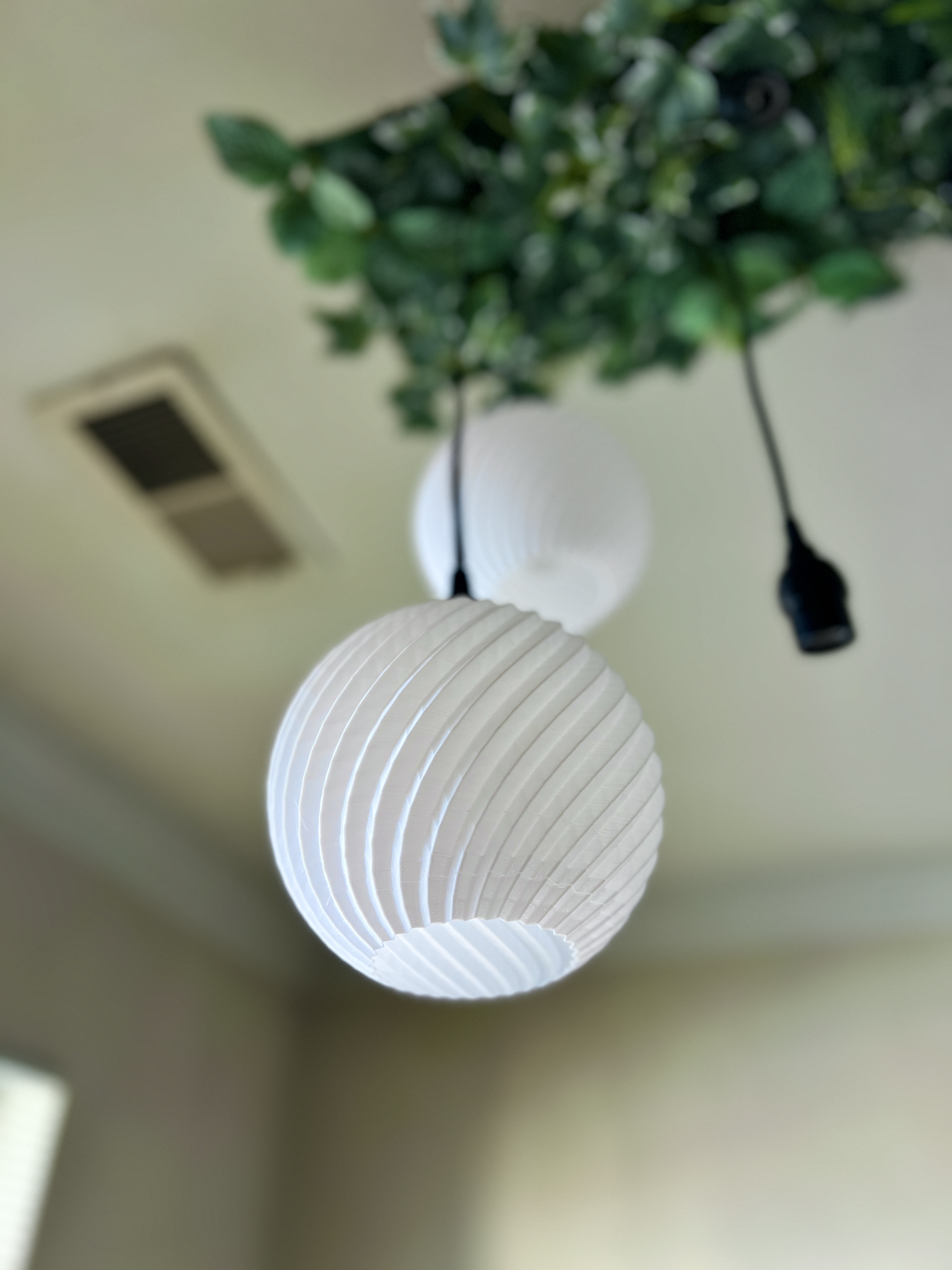 Geometric Hanging Lampshade | Modern Home Decor | 3D Printable Light shade