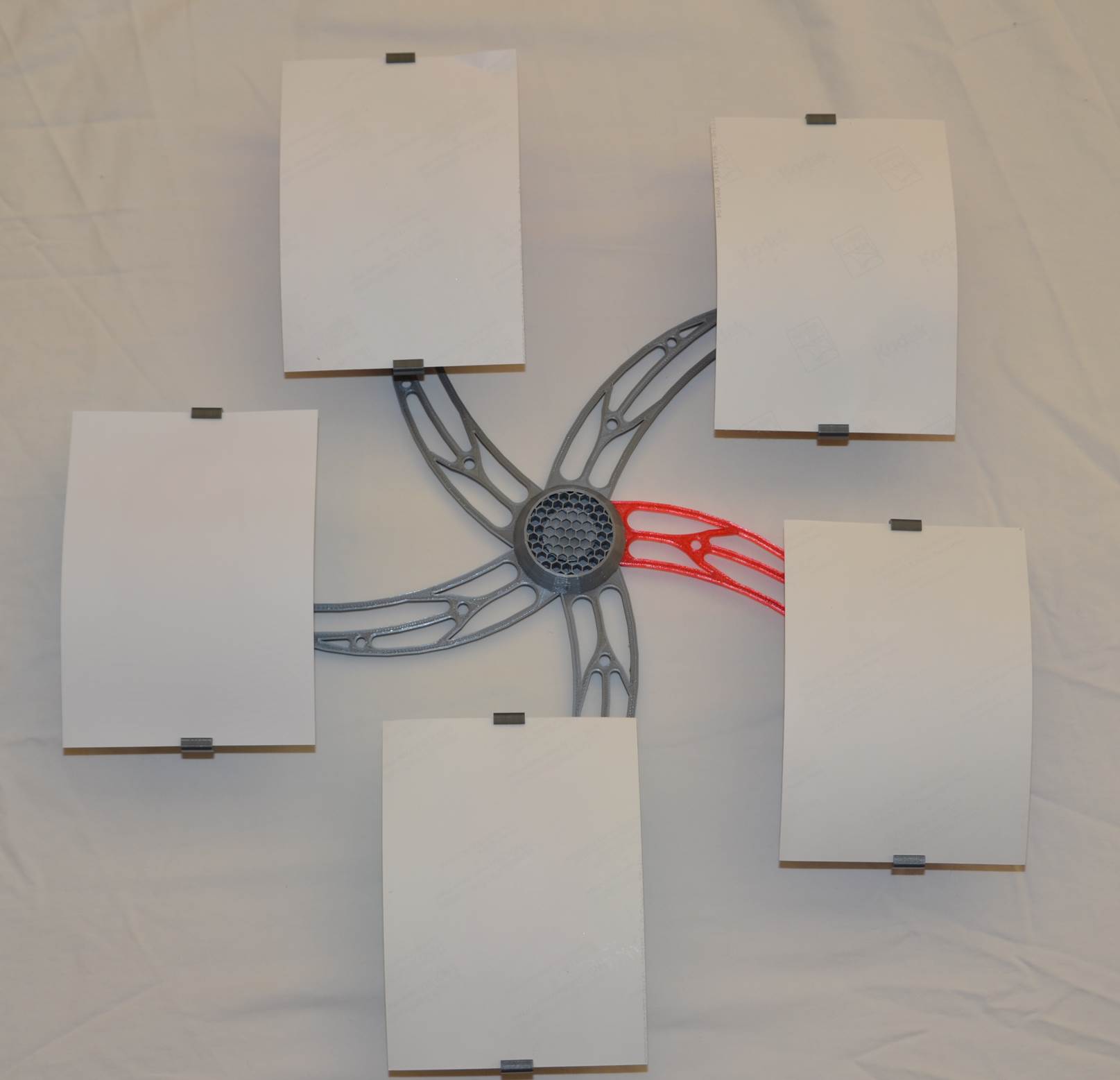 5 Rotating Carousel Picture Holder