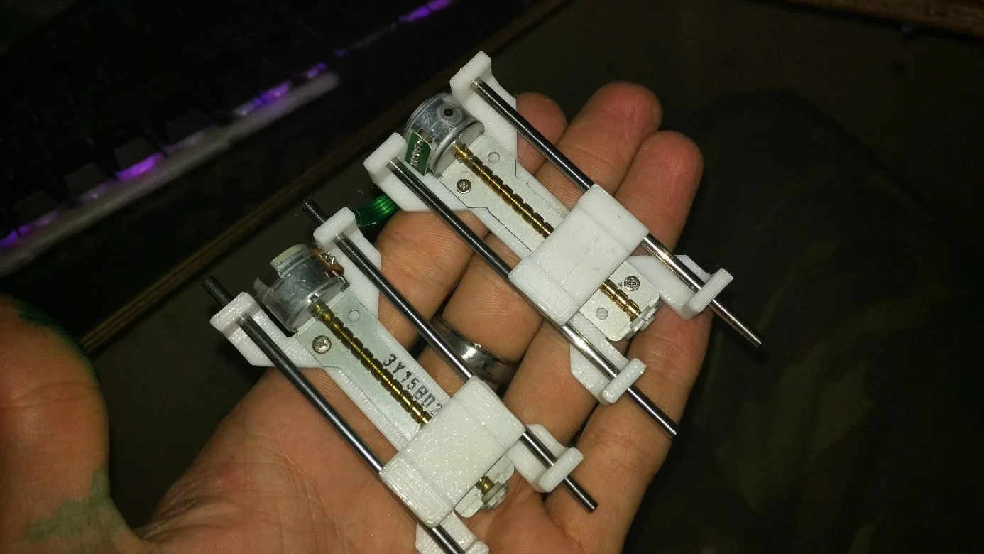 cd rom stepper motor linear rail system