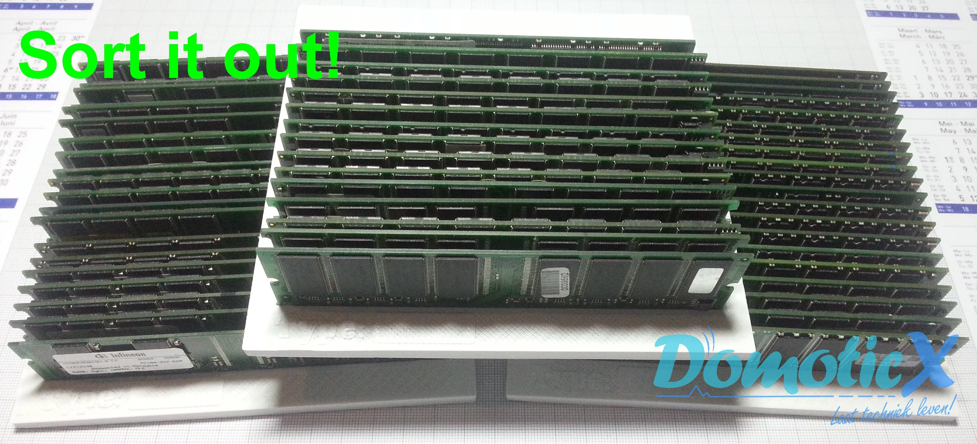 Memory bank storage boards for SIMM, EDORAM, SDRAM DDR/2/3, SO-DIMM DDR/2/3