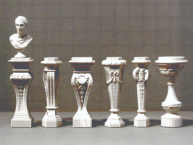 Six Classical Pedestals