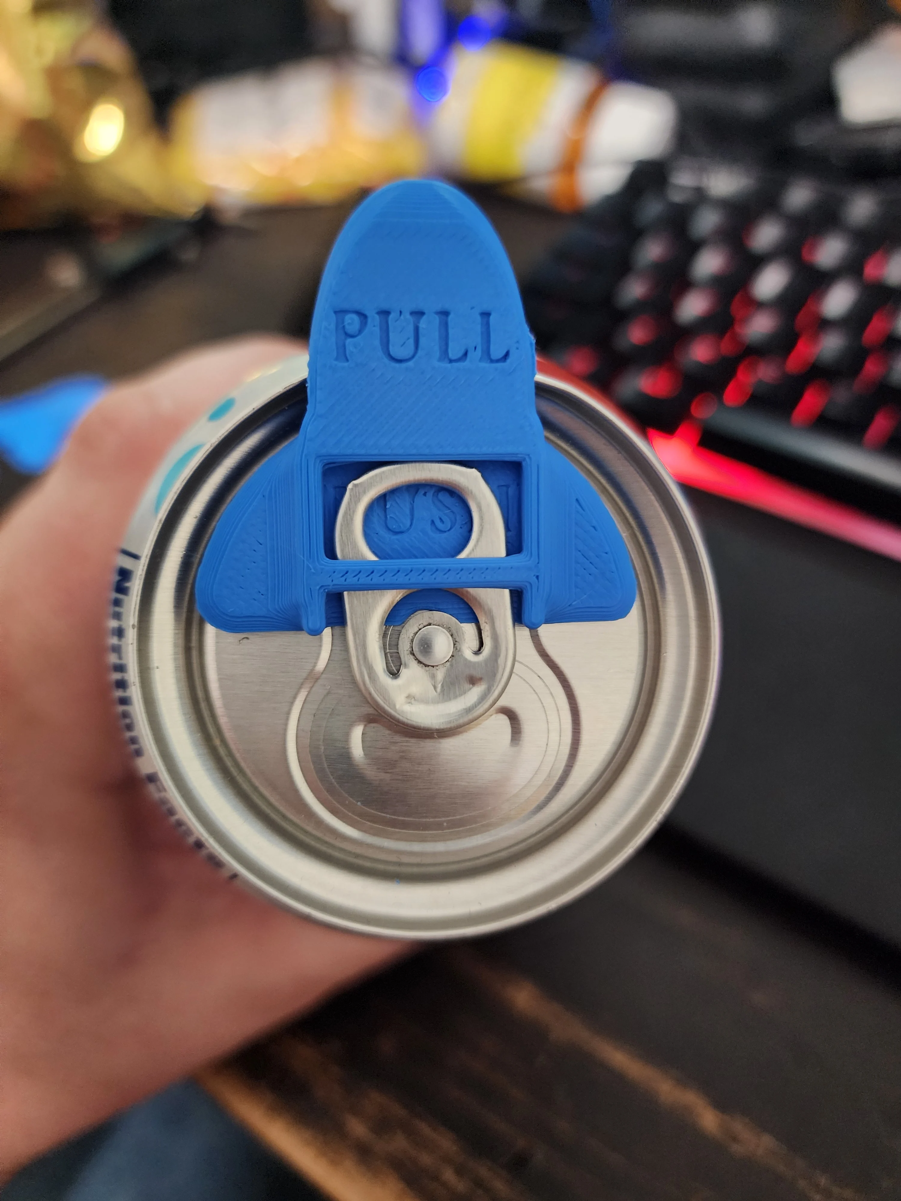 Rocket Tab – Soda Can Opener + Bug Cover - 12oz Can