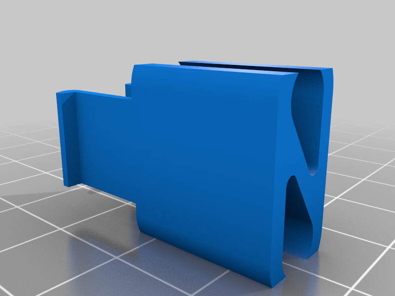 E3D Revo nozzles holders for Prusa MK3S on the LCD supports