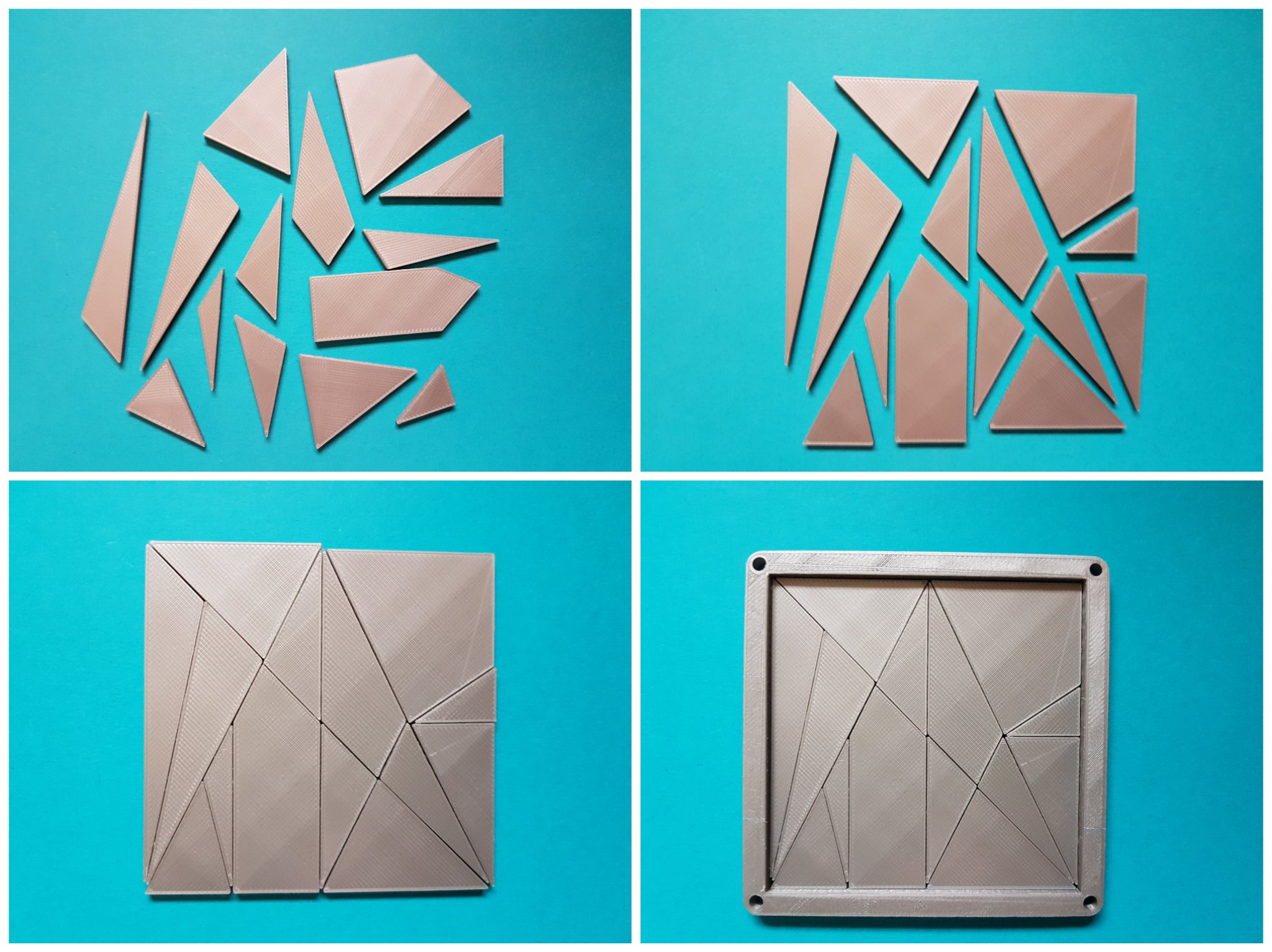 Stomachion - puzzle Archimède loculus