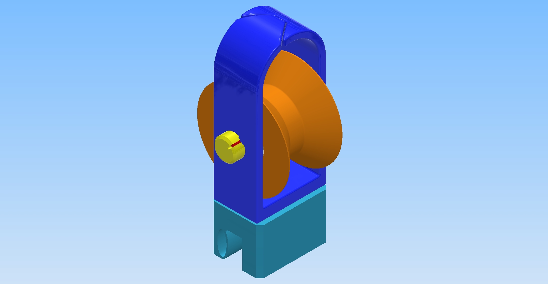 Anet A6 A8 filament guide roller