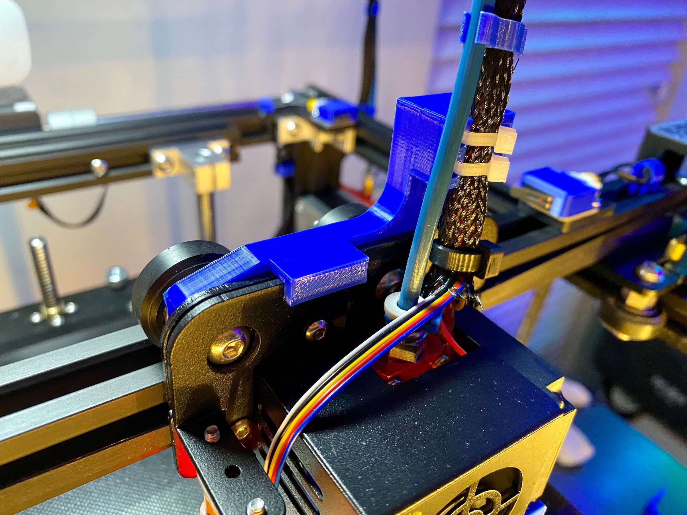 Hotend Strain Relief - Ender 3/3 Pro/5/5 Pro - BLTouch