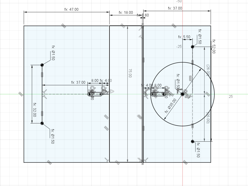 Parametric Concealed Hinge Marking Jig