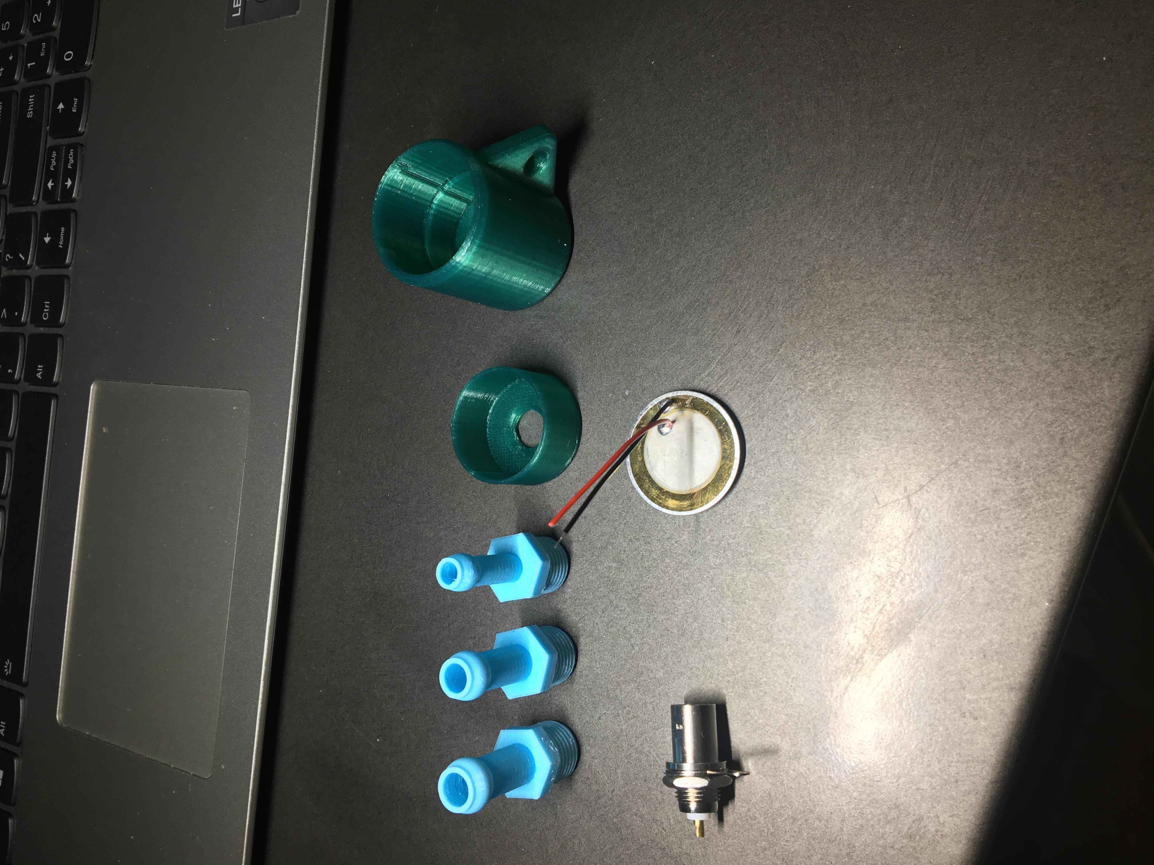 Pulse Sensor for Automotive Diagnostics (27mm piezo)