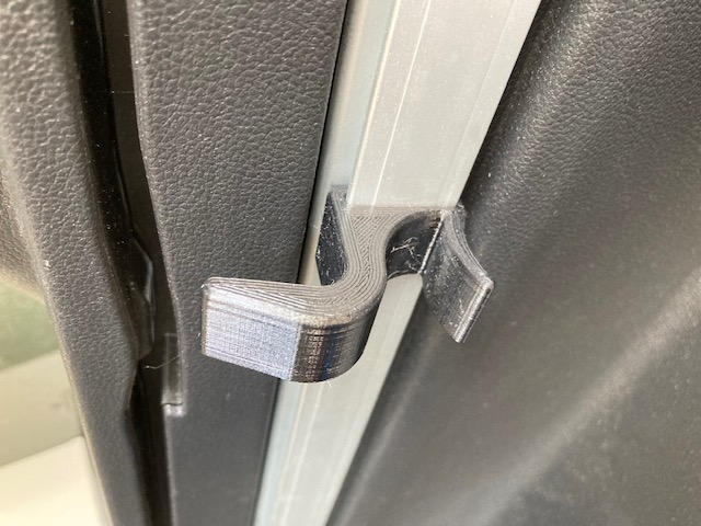 Luggage hook for VW Touran