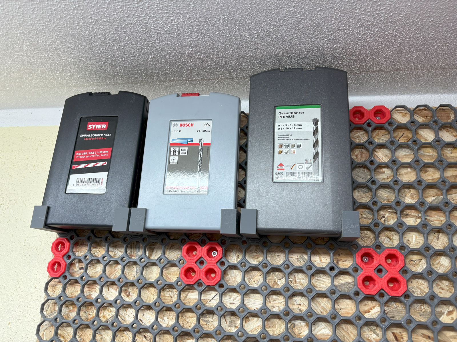 Drill Bit Box Holder for Multiboard