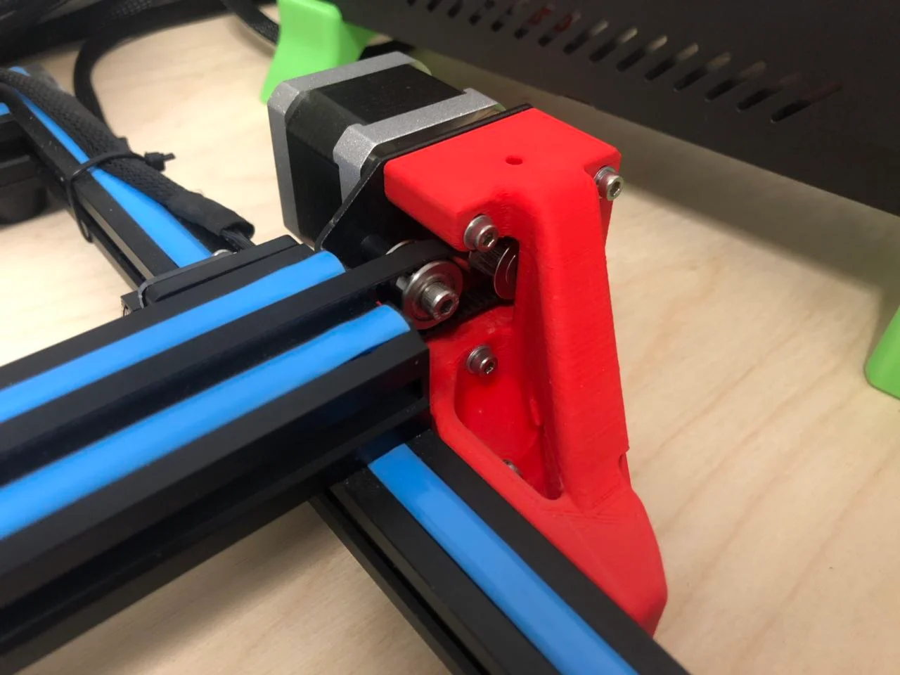 Rinforzo angolare asse Y stampante Creality 3D CR-10S  -  Y axis angular reinforcement