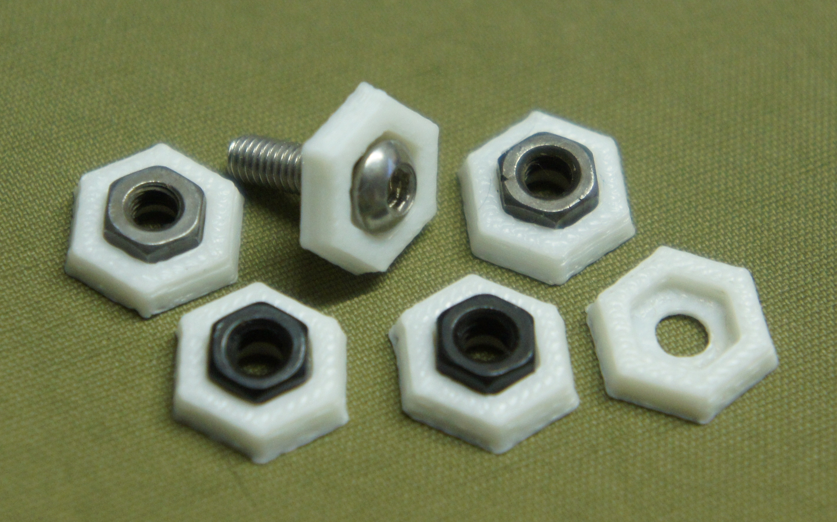 Hex Nut Stress Relieving Washer